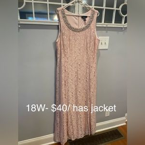 Light pink dress